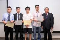 第一屆生物醫學學院羽毛球比賽的得獎者於2012生物醫學學院研究日的開幕儀式中獲頒發獎狀